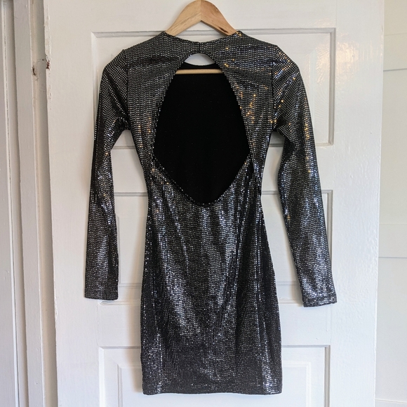 *3 for $45* Open Back Mini Dress - Picture 2 of 3